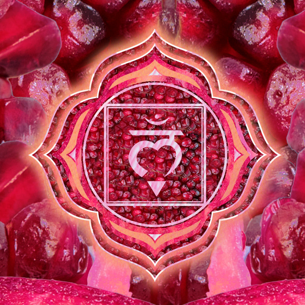 Pomegranate Root Chakra Women's Yoga Workout Leggings – Make Love